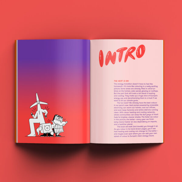 The Heating Transition Infographic Colouring Book (ENG) – Aktion: Vorbestellung - Image 2